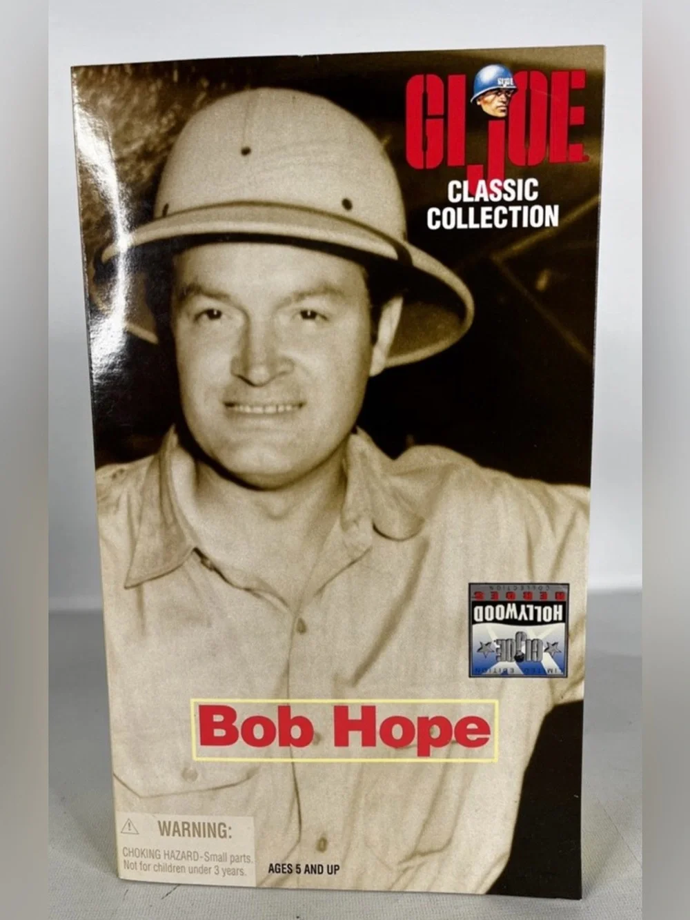 G.I. Joe Classic Collection Bob Hope Action Figure box Vintage